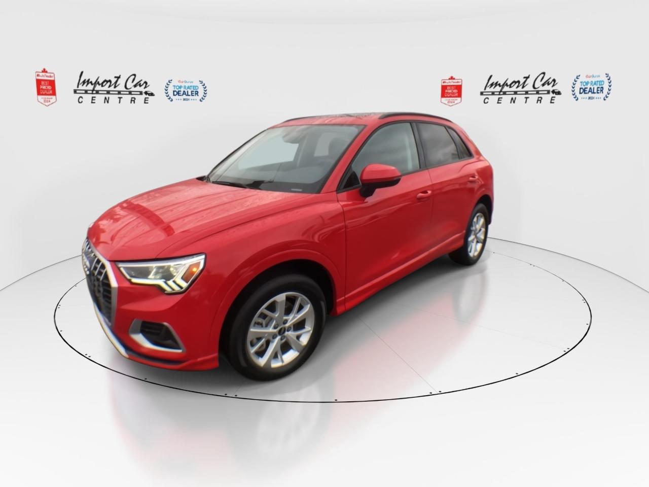 2025 Audi Q3 40 LIKE NEW!!  ONLY 9,673KMS, LEATHER, PANO. ROOF, Photo3