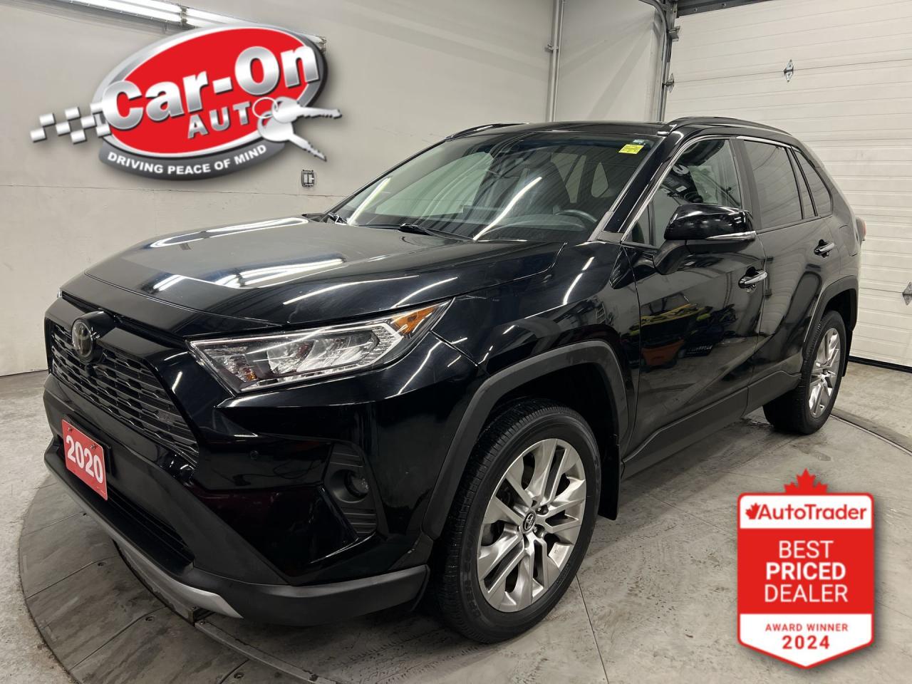 ONLY 45,000KMS!! LOADED LIMITED ALL-WHEEL DRIVE!! Leather, sunroof, heated/cooled front seats, 360 camera w/ front & rear park sensors, navigation, Android Auto/ Apple CarPlay, 19-inch alloys, adaptive cruise control, lane departure warning, pre-collision system, blind spot monitor, rear cross-traffic alert, digital display rearview mirror, premium JBL audio system, wireless audio, dual-zone climate control, keyless entry w/ push start, rain-sensing wipers, power liftgate, full power group incl. power driver seat w/ memory, automatic headlights w/ auto highbeams, garage door opener, drive mode selector and Sirius XM!!
