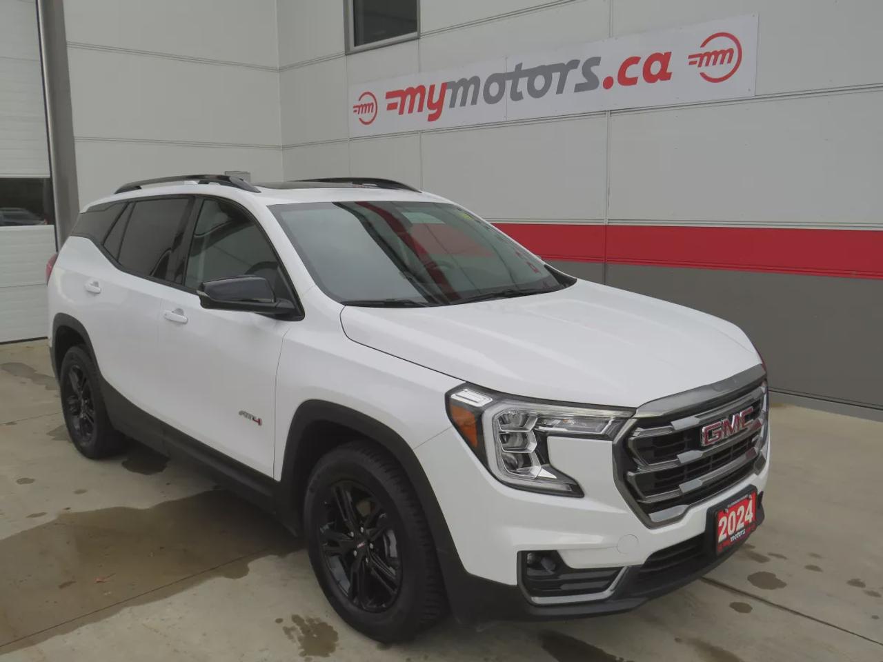 2024 GMC Terrain AT4  | Clean Title | No Accidents | Safety Certified | AWD | Alloy Rims | Remote Start | Leather | Power Seats | Panoramic Sunroof | Navigation | Heated Seats | Dual Climate Control | Digital Touchscreen | Power Tailgate | Reverse Camera Photo