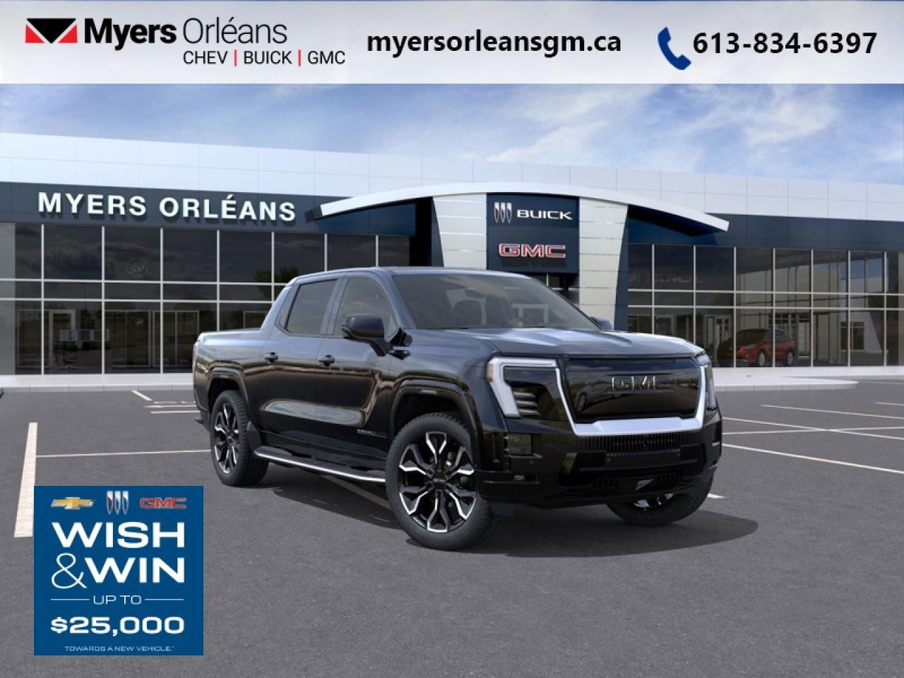 New 2025 GMC Sierra EV MAX RANGE DENALI for sale in Orleans, ON