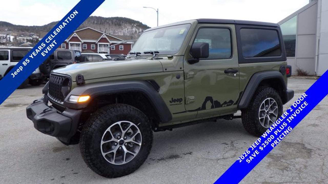 Sport S 2 Door 4x4, 8-Speed Automatic w/OD, Intercooled Turbo Premium Unleaded I-4 2.0 L/122