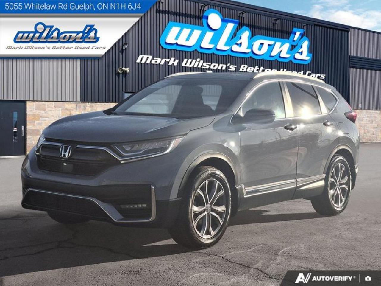 2020 Honda CR-V Touring AWD | Pano Roof | Leather | Heated Seats + Steering | Adaptive Cruise | Nav | and More ! Photo0