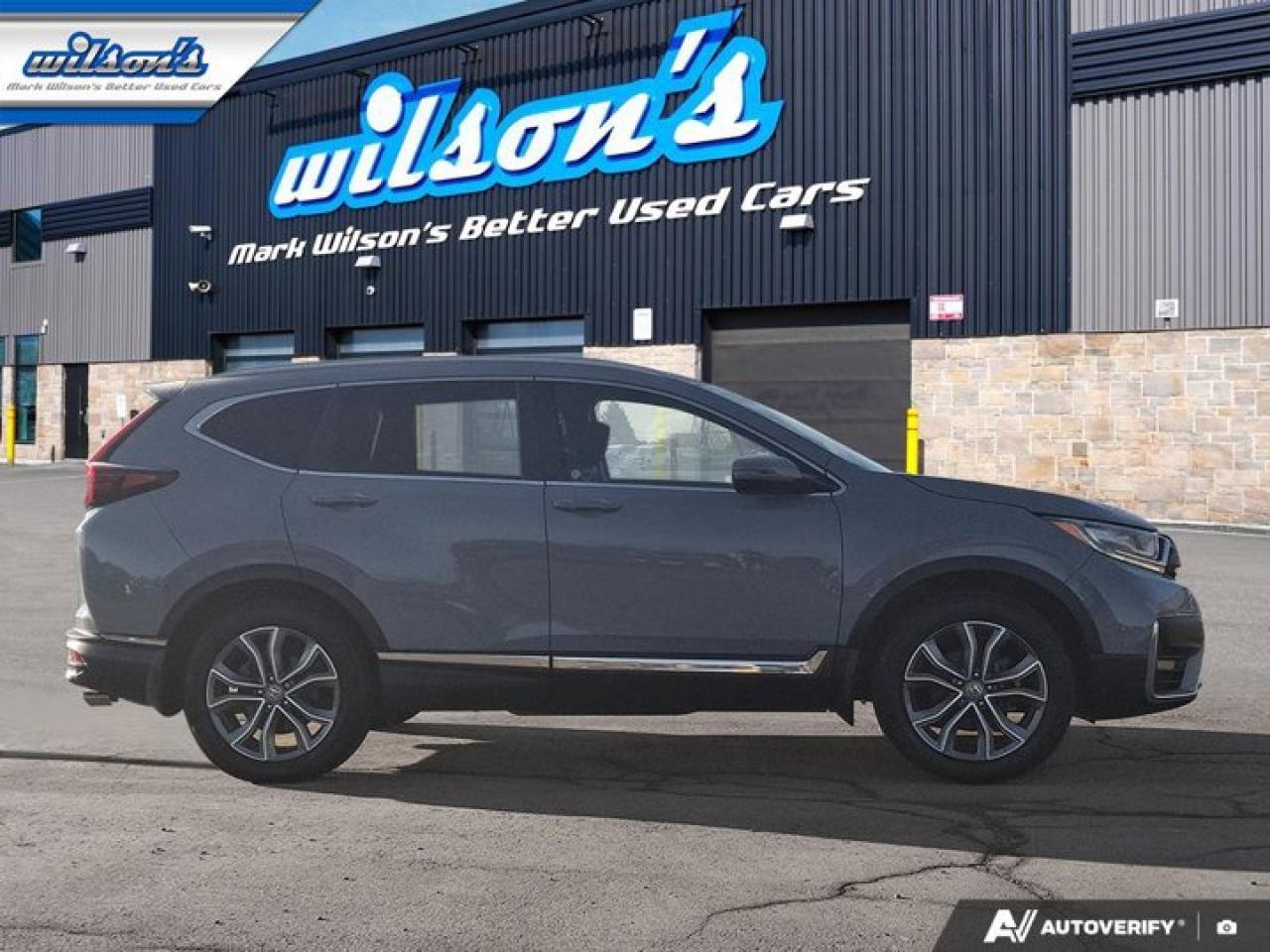 2020 Honda CR-V Touring AWD | Pano Roof | Leather | Heated Seats + Steering | Adaptive Cruise | Nav | and More ! Photo