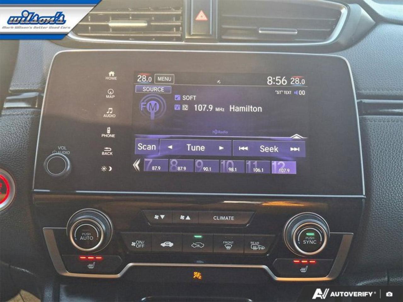 2020 Honda CR-V Touring AWD | Pano Roof | Leather | Heated Seats + Steering | Adaptive Cruise | Nav | and More ! Photo