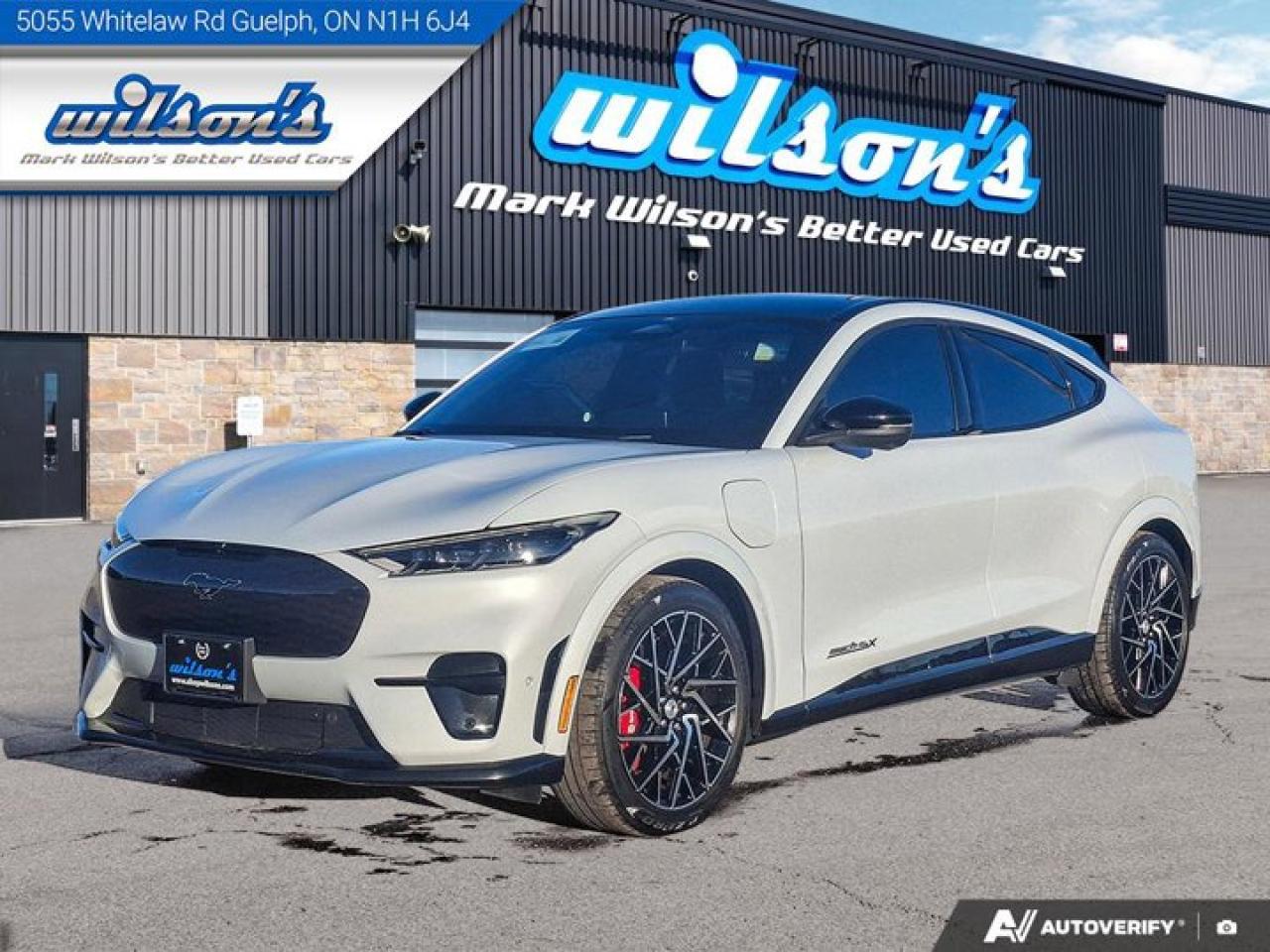 Used 2022 Ford Mustang Mach-E GT Performance Edition AWD | Extended Range Battery | Pano Roof | 360 Camera | and More ! for sale in Guelph, ON