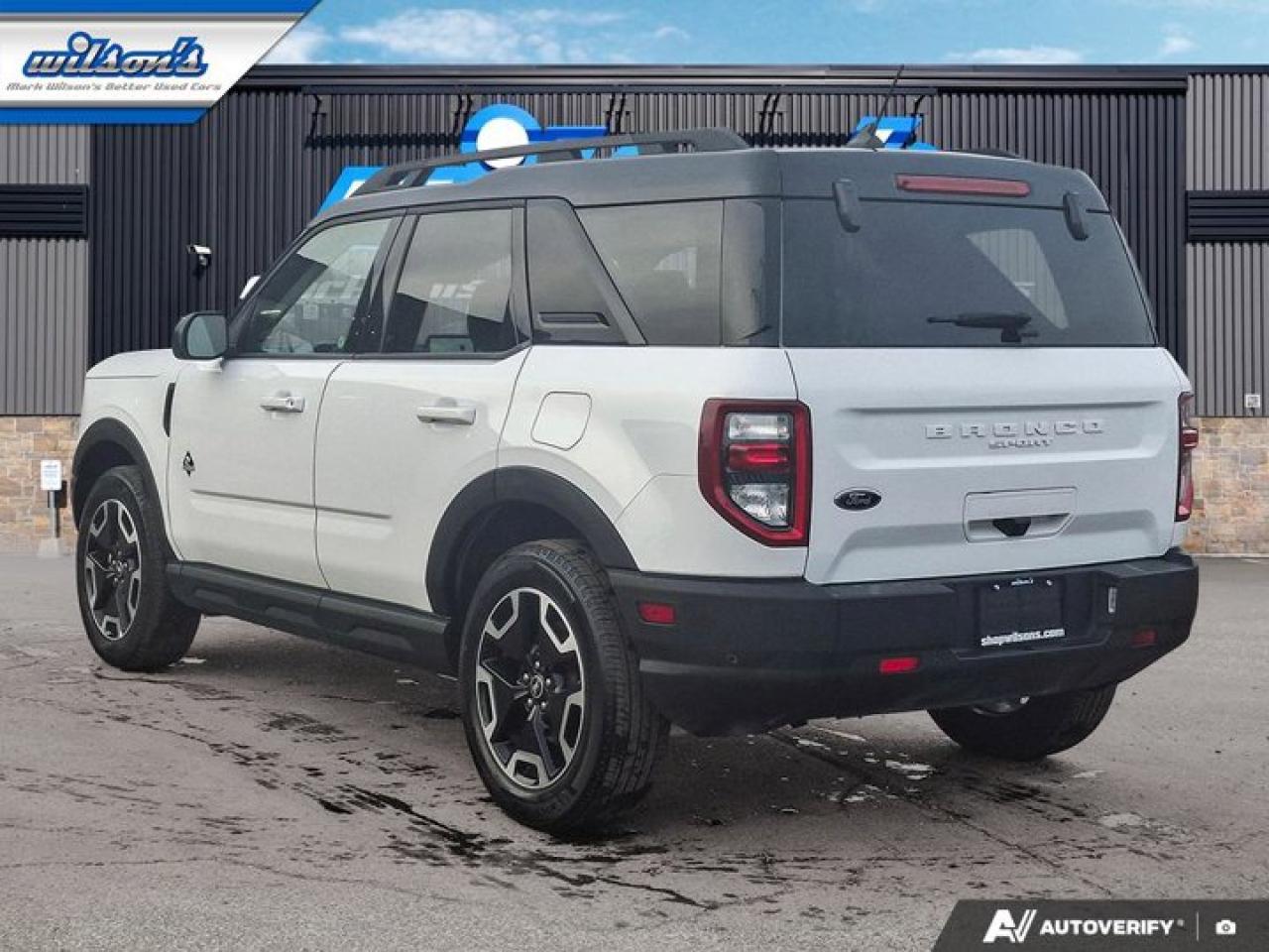 2024 Ford Bronco Sport Outer Banks 4WD | Heated Seats + Steering | Split Leather | Remote Start | Rear Cam | CarPlay & More Photo2