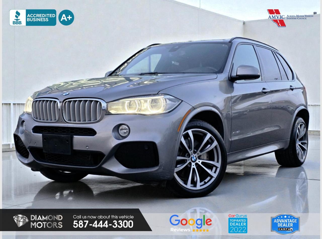 CLEARANCE PRICED  PRICED TO MOVE <br/> LIMITED TIME at Diamond Motors <br/> Drive away with a FREE 1-Year Warranty + low payments included at Listed Price. T&Cs Apply. <br/> 4.4L 8 CYLINDER ENGINE, M SPORT PACKAGE, NAVIGATION, PANORAMIC ROOF, FRONT HEATED AND VENTILATED SEATS, HEADS UP DISPLAY, REAR HEATED SEATS, BACKUP 360 CAMERA, HARMAN KARDON AUDIO, HEATED STEERING WHEEL, AND MUCH MORE! <br/> <br/> <br/> Just Arrived 2017 BMW X5 xDrive50i Grey has 171,341 KM on it. 4.4L 8 Cylinder Engine engine, All-Wheel Drive, Automatic transmission, 5 Seater passengers, on special price for $22,900.00. <br/> <br/> <br/> Book your appointment today for Test Drive. We offer contactless Test drives & Virtual Walkarounds. Stock Number: 25310 <br/> Disclosure: This vehicle was previously registered in BC. Vehicle has passed all required inspections in Alberta. <br/> The vehicle was in need of repairs as a result of an incident or collision that cost more than $3,000 including parts and labour. <br/> At Diamond Motors, we are dedicated to providing you with an outstanding car-buying experience, offering quality pre-owned vehicles at prices that fit your budget. Our transparent and honest approach means you can expect straightforward guidance without any high-pressure sales tactics. We believe in building lasting relationships with our customers by offering personalized service tailored to your needs. From the moment you step onto our lot, our team is here to support you every step of the way, ensuring you leave confident in your decision. Trust, integrity, and customer satisfaction are the foundation of everything we do. <br/> <br/> <br/> Why choose us? <br/> <br/> Certified Pre-Owned Vehicles <br/> Family Owned & Operated <br/> Finance Available <br/> Extended Warranty <br/> Vehicles Priced to Sell <br/> No Pressure Environment <br/> Inspection & Carfax Report <br/> Professionally Detailed Vehicles <br/> Full Disclosure Guaranteed <br/> AMVIC Licensed <br/> BBB Accredited Business <br/> CarGurus Top-rated Dealer 2022 & 2024 <br/> <br/> <br/> Phone to schedule an appointment @ 587-444-3300 or simply browse our inventory online www.diamondmotors.ca or come and see us at our location at <br/> 3403 93 street NW, Edmonton, T6E 6A4 <br/> <br/> <br/> To view the rest of our inventory: <br/> www.diamondmotors.ca/inventory <br/> <br/> <br/> This dealership provides all required disclosures in accordance with AMVIC regulations. A completed Mechanical Fitness Assessment and its associated inspection work order will be supplied with every vehicle. A Carfax (or equivalent) vehicle history report will also be provided, including available information on previous damage, accident history, stolen or salvage status, and jurisdictional records. <br/> Customers are encouraged to review all vehicle features, options, and equipment for accuracy prior to purchase. <br/>