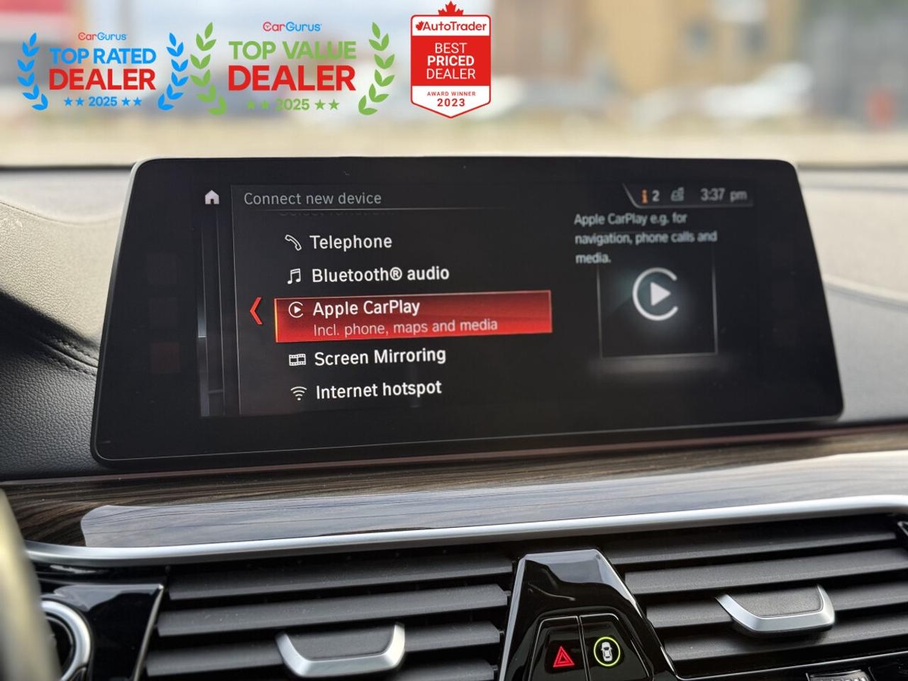 2018 BMW 6 Series GranTurismo PREMIUM PKG | HUD | MASSAGE SEATS | HARMAN KARDON Photo