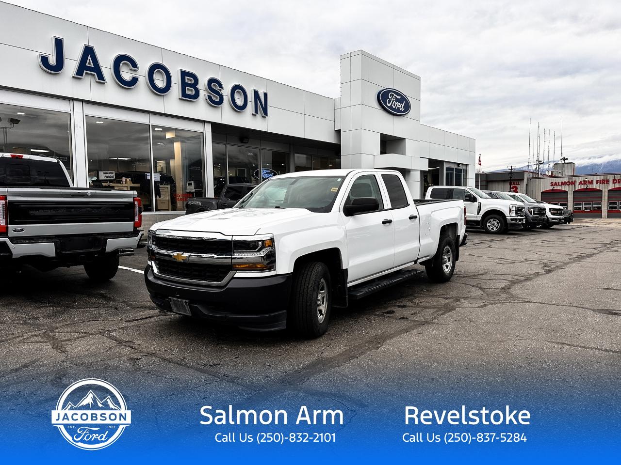 Used 2019 Chevrolet Silverado 1500 LD WT for sale in Salmon Arm, BC