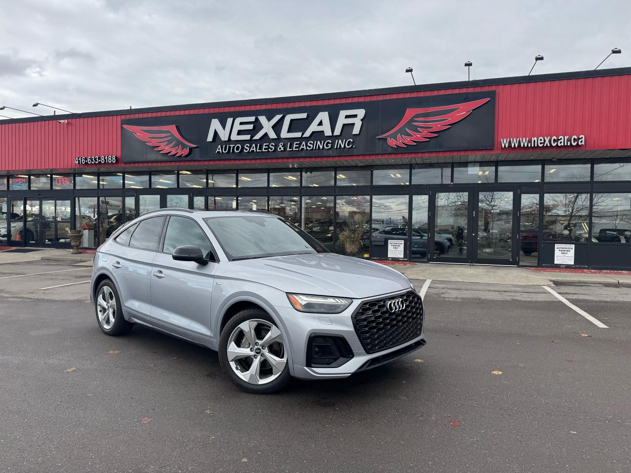 2021 Audi Q5 SPORTBACK TECHNIK S-LINE NAV LEATHER PAN/ROOF CAME