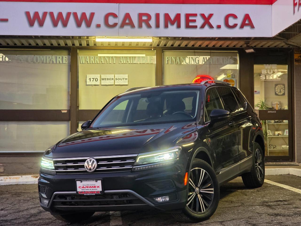 2019 Volkswagen Tiguan Highline NAVI | Leather | Sunroof | Backup Camera | Heated Seats Photo0