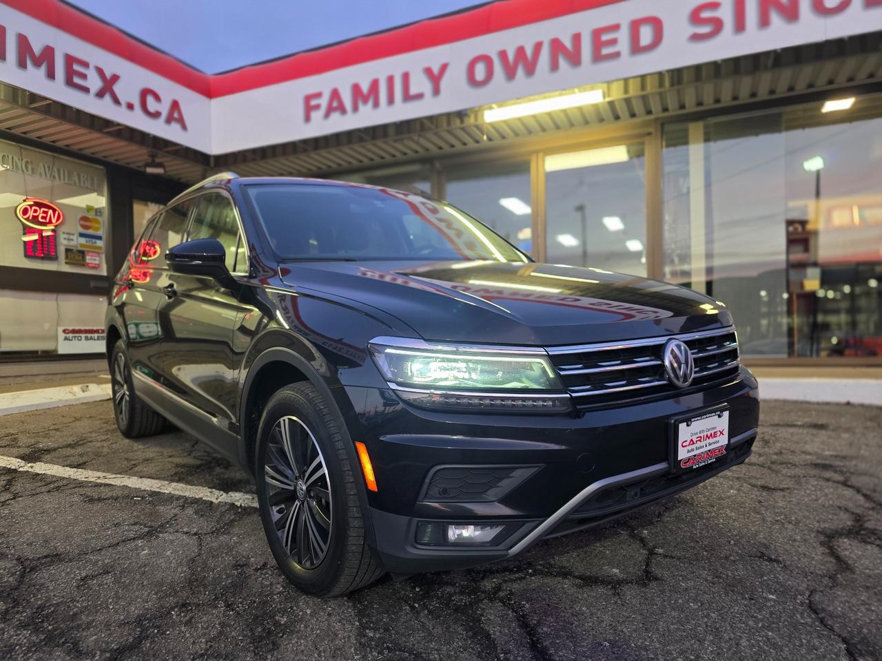 2019 Volkswagen Tiguan Highline NAVI | Leather | Sunroof | Backup Camera | Heated Seats Photo