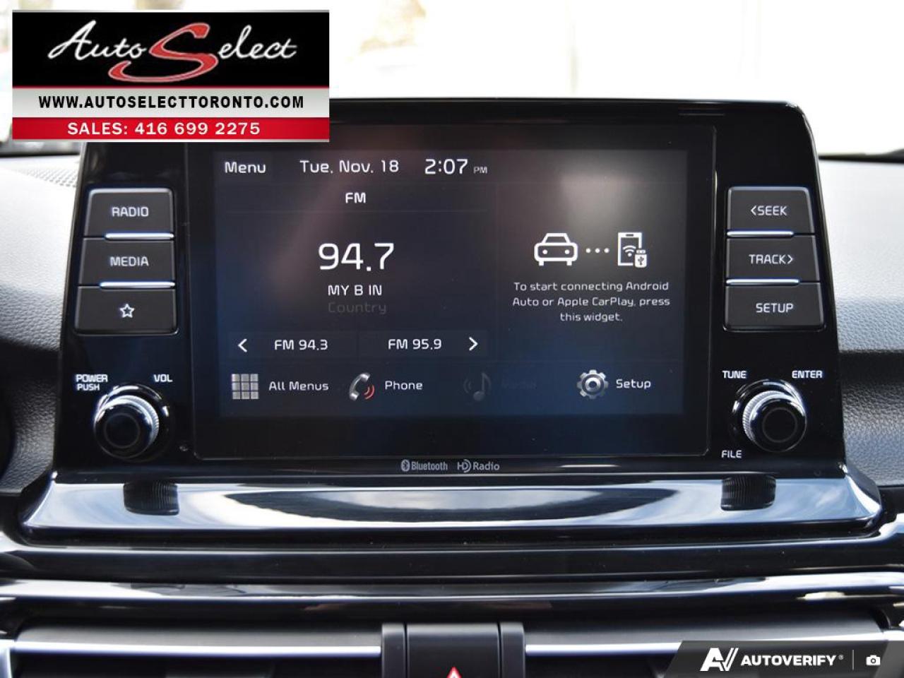 2022 Kia Seltos EX AWD - Apple Carplay - Android Auto - Clean Carfax Photo