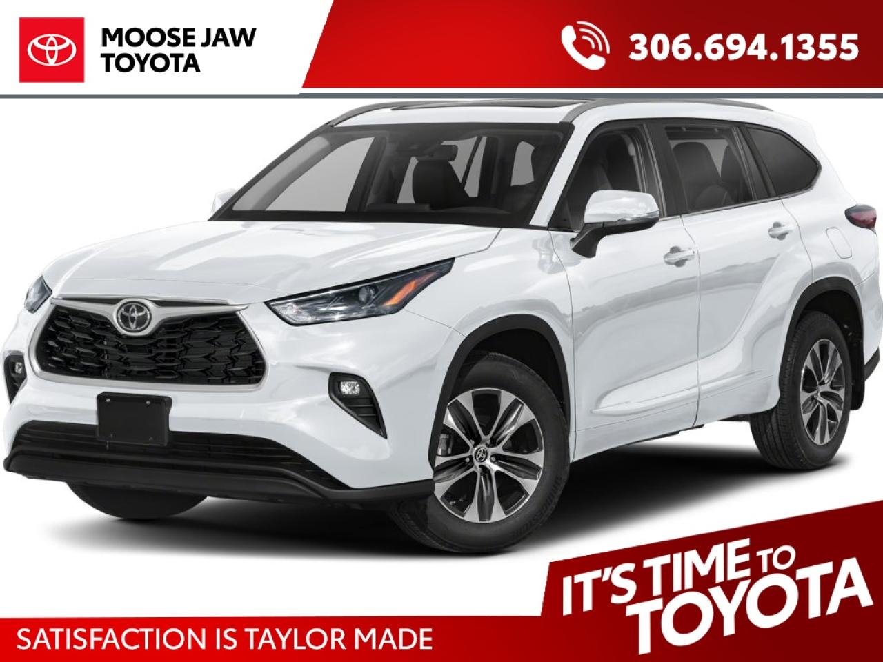 New 2026 Toyota Highlander XLE for sale in Moose Jaw, SK