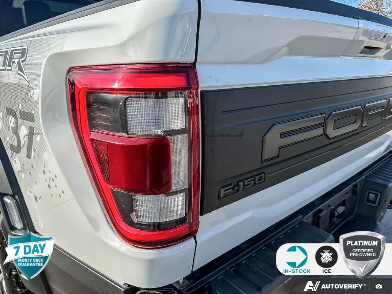 2021 Ford F-150 Raptor 37 PERFORMANCE SUNROOF LOW KMS CERTIFIED Photo
