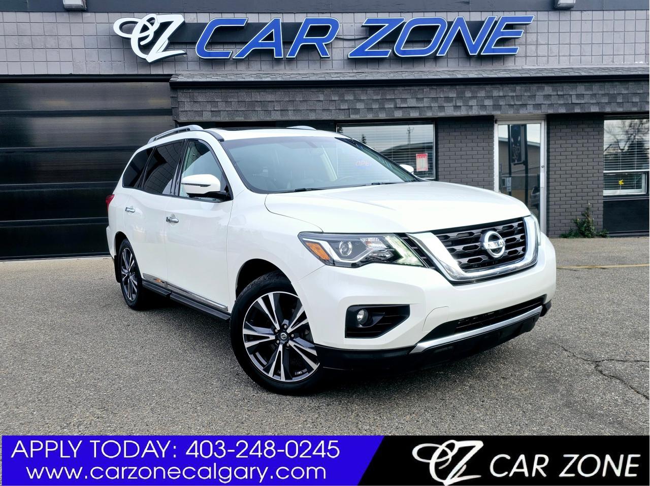 Used 2017 Nissan Pathfinder 3.5L V6 | Platinum | 4WD 4DR for sale in Calgary, AB