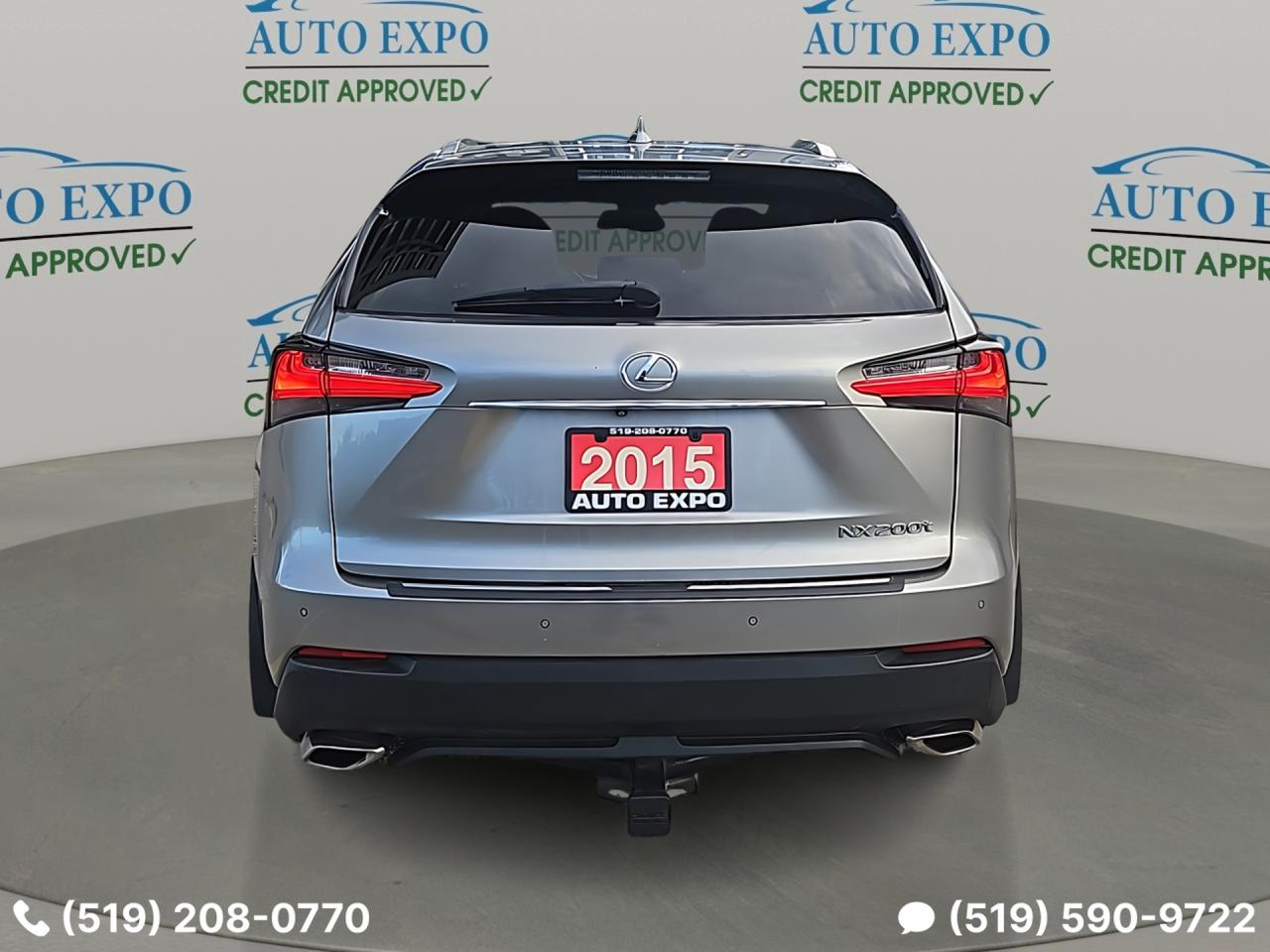 2015 Lexus NX 200t AWD,GPS,Bluetooth,Leather,Head's up Display,Fogs - Photo #4