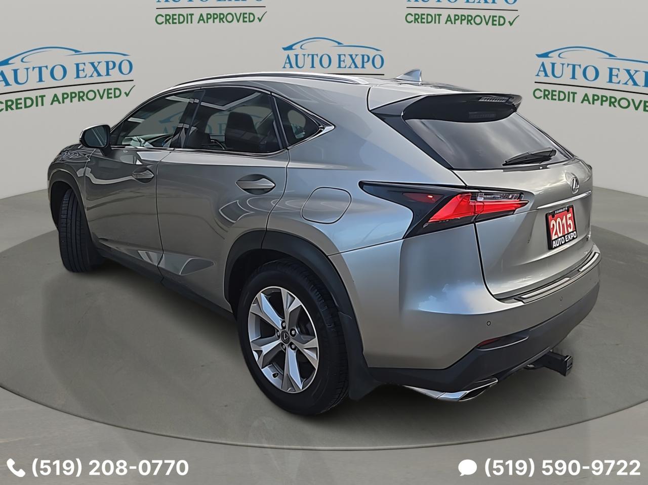 2015 Lexus NX 200t AWD,GPS,Bluetooth,Leather,Head's up Display,Fogs Photo2
