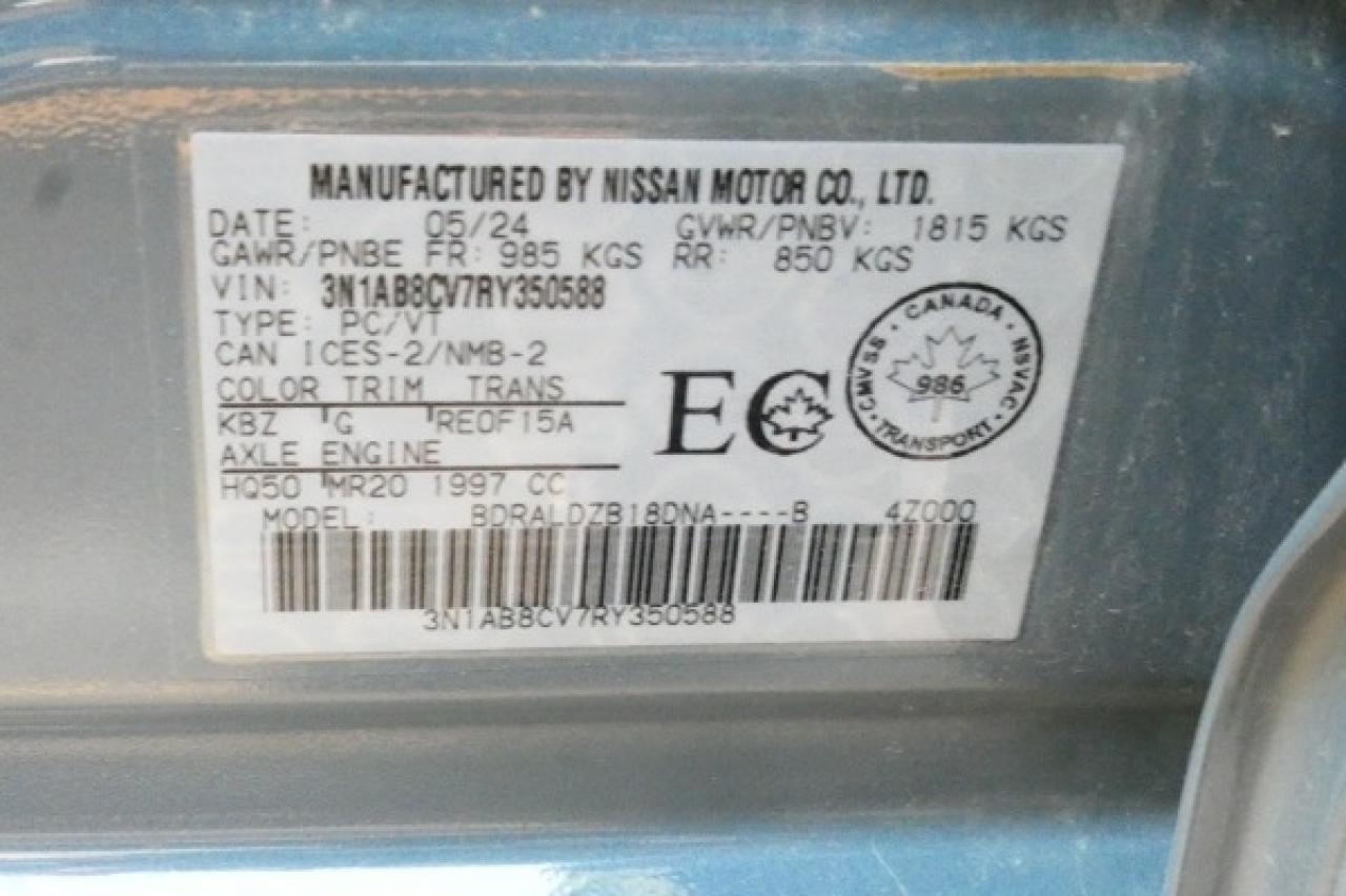 2024 Nissan Sentra SV w/Htd cloth, BUC - Photo #19