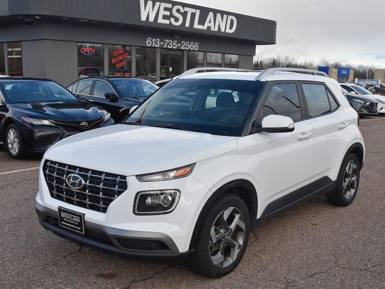 Used 2020 Hyundai Venue Ultimate w/Black Interior for sale in Pembroke, ON