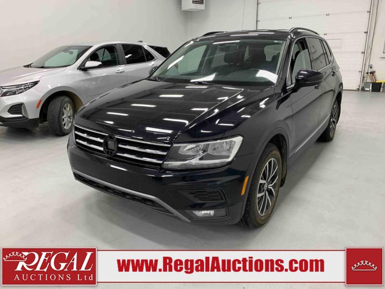 Used 2019 Volkswagen Tiguan COMFORTLINE for sale in Calgary, AB