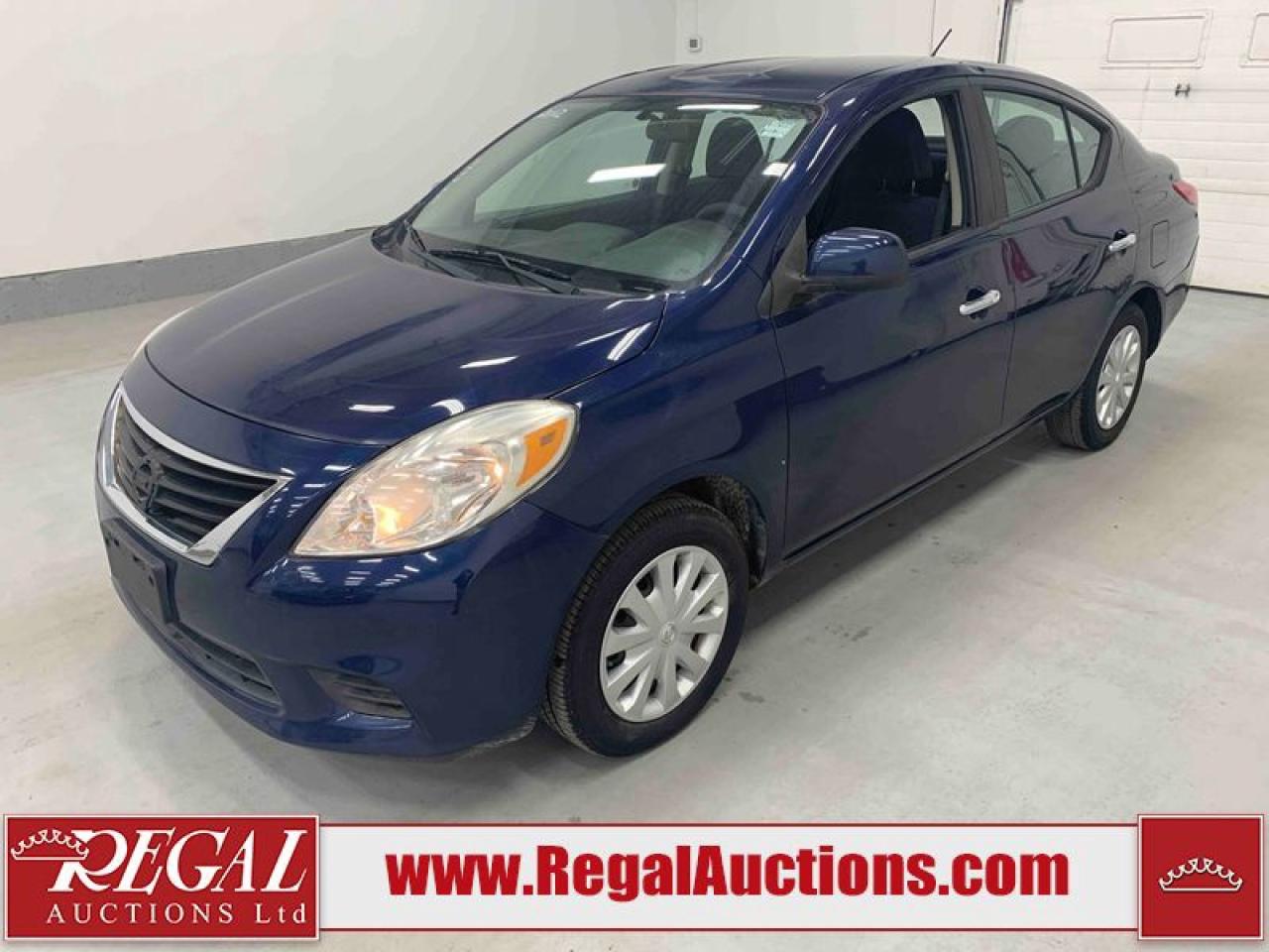 Used 2012 Nissan Versa SV for sale in Calgary, AB