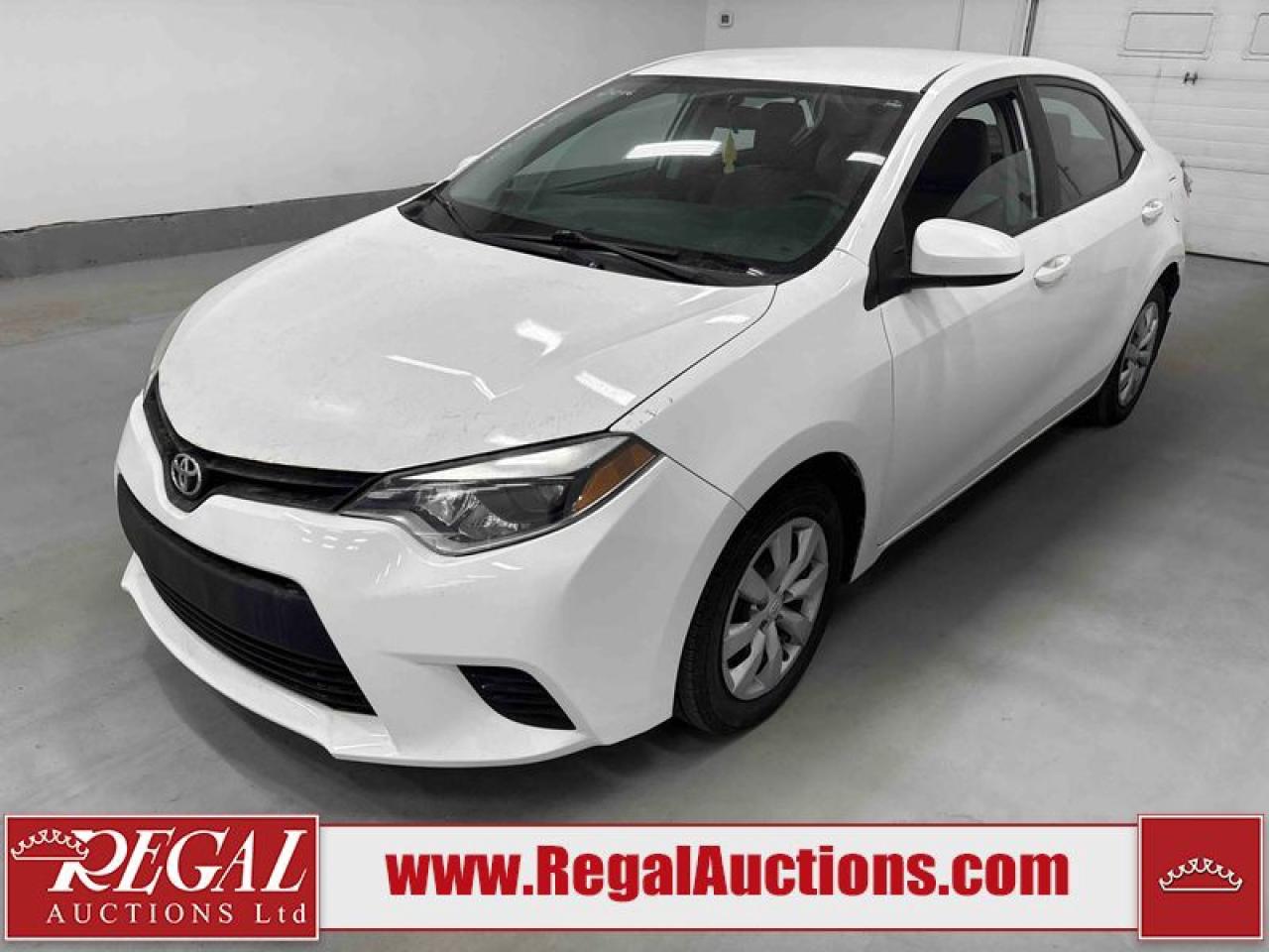 Used 2016 Toyota Corolla LE for sale in Calgary, AB