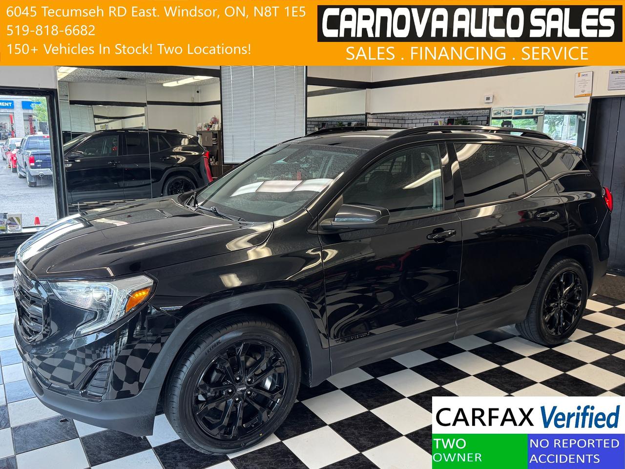 2019 GMC Terrain AWD SLE+New Tires+Brakes+RemoteStart+CLEAN CARFAX Photo0