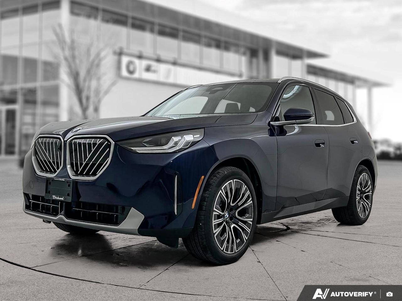 Experience the future of luxury SUVs with the 2026 BMW X3 30 xDrive. This cutting-edge vehicle combines power, elegance, and innovation to deliver an unparalleled driving experience.

- Powerful 2.0L 4-cylinder engine with AWD capability
- Stunning Tanzanite Blue Metallic exterior with premium black interior
- Advanced BMW Maps Navigation system with voice activation
- Luxurious Fixed Glass Sky Lounge Panoramic sunroof
- Innovative Smart Device Remote Engine Start
- State-of-the-art safety features including Blind Spot Detection and Collision Mitigation
- Eco-friendly with impressive fuel economy of 7.1L/100km highway

Reserve your 2026 BMW X3 30 xDrive today and be among the first to experience the pinnacle of automotive engineering. Contact Birchwood BMW to schedule a personalized consultation or book a future test drive. Your journey into the future of driving starts here.
At Birchwood BMW we know that experience is everything - thats why weve been voted #1 BMW Store in Canada for Customer Satisfaction for the past 3 years.  

Visit us today and see for yourself why were the top-rated luxury dealer in Manitoba on Google. Book your appointment at 204-452-7799. Dealer Permit #9740
Dealer permit #9740