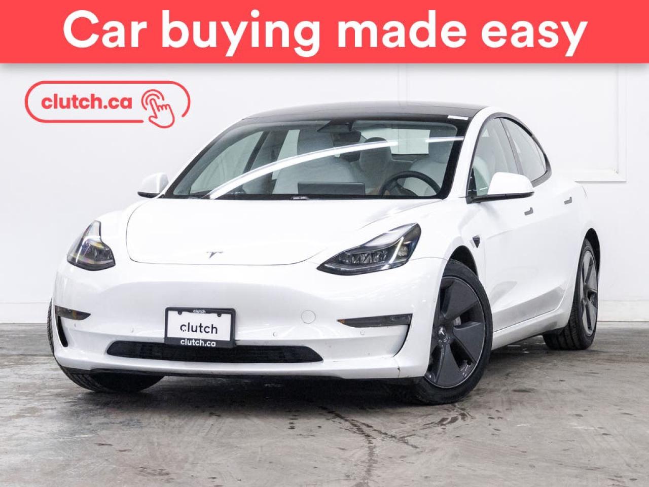 Used 2021 Tesla Model 3 Standard Range Plus w/ Heated Front Seats, Bluetooth, Rearview Cam for sale in Toronto, ON