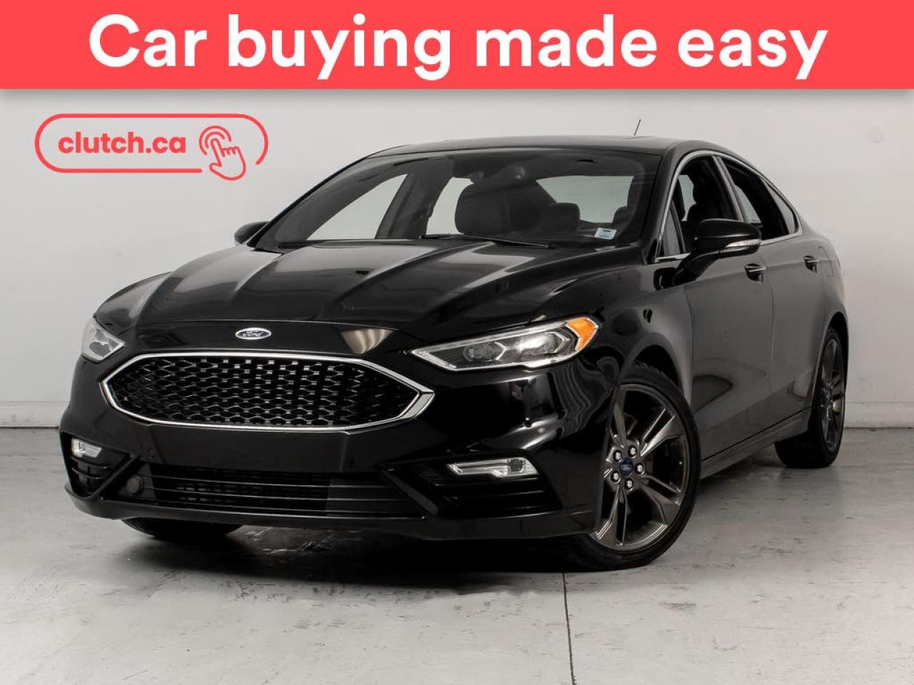 Used 2017 Ford Fusion V6 Sport w/Bluetooth, Rearview Camera, Cruise Control for sale in Bedford, NS