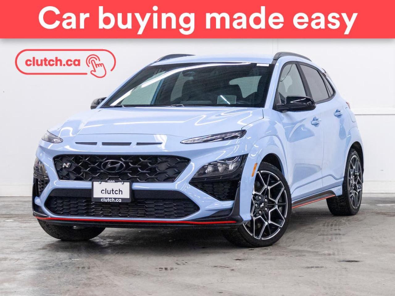 Used 2023 Hyundai KONA N 2.0T FWD w/ Apple CarPlay & Android Auto, Heated Front Seats, Rearview Camera for sale in Toronto, ON