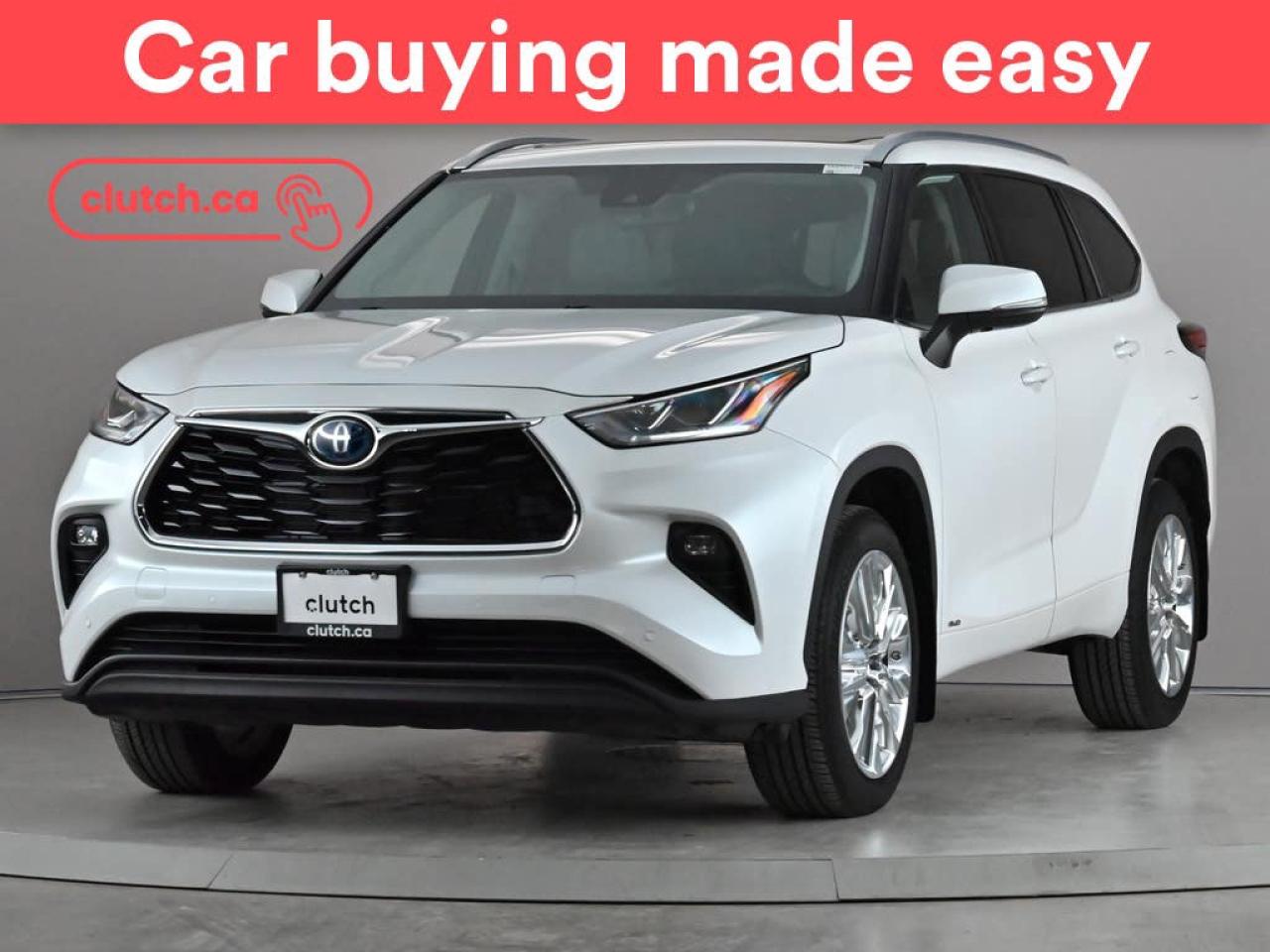 Used 2024 Toyota Highlander HYBRID Limited AWD w/ Apple CarPlay, Heated Front Seats, Rearview Cam for sale in Toronto, ON