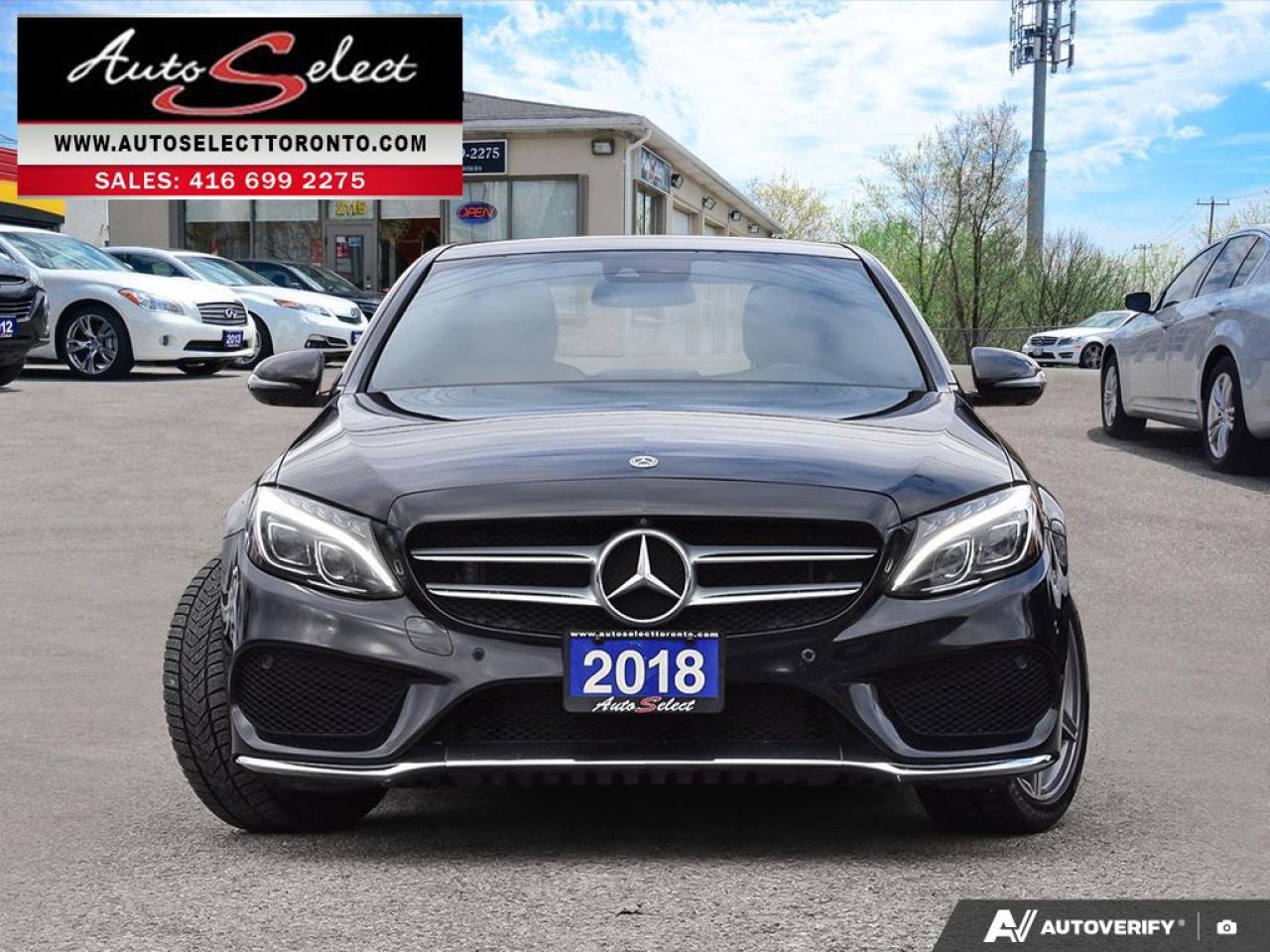2018 Mercedes-Benz C-Class 4Matic C300 - AWD - Technology Pkg - Panoramic Sunroof Photo