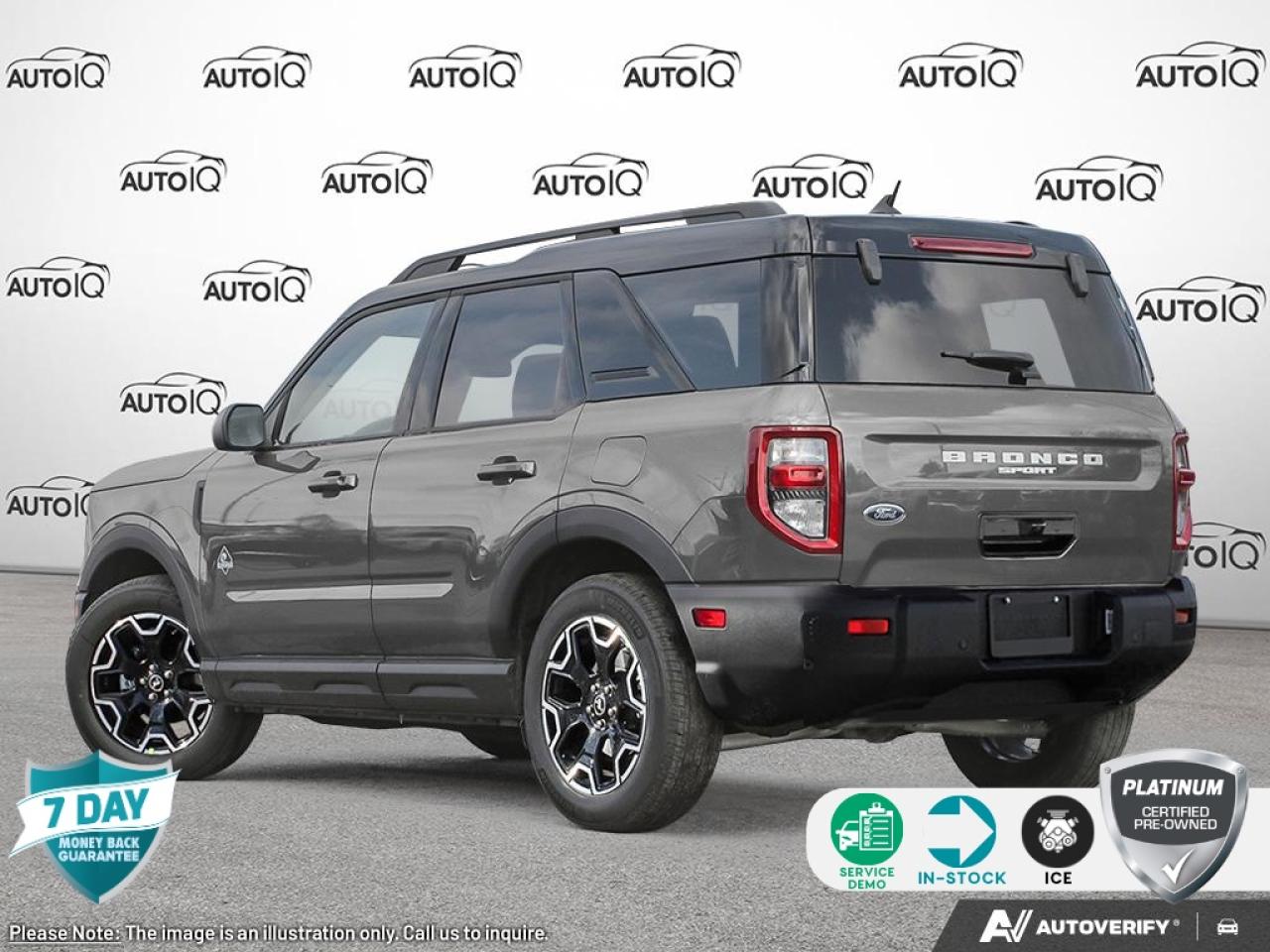 2025 Ford Bronco Sport Outer Banks OUTER BANKS TECH PKG | POWER MOONROOF | REMOTE START | Photo3