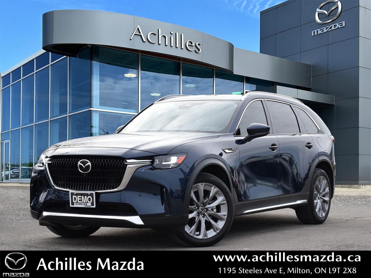 Used 2025 Mazda CX-90 MHEV [DEMO] GT, AWD, BOSE, LEATHER, PANO ROOF for sale in Milton, ON