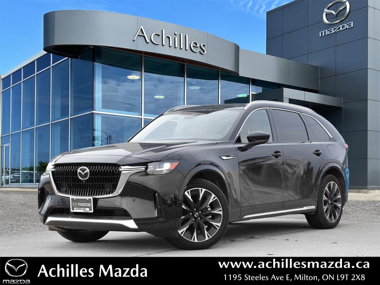 Used 2025 Mazda CX-90 MHEV Signature [DEMO] SIGNATURE, AWD, LOADED! for sale in Milton, ON