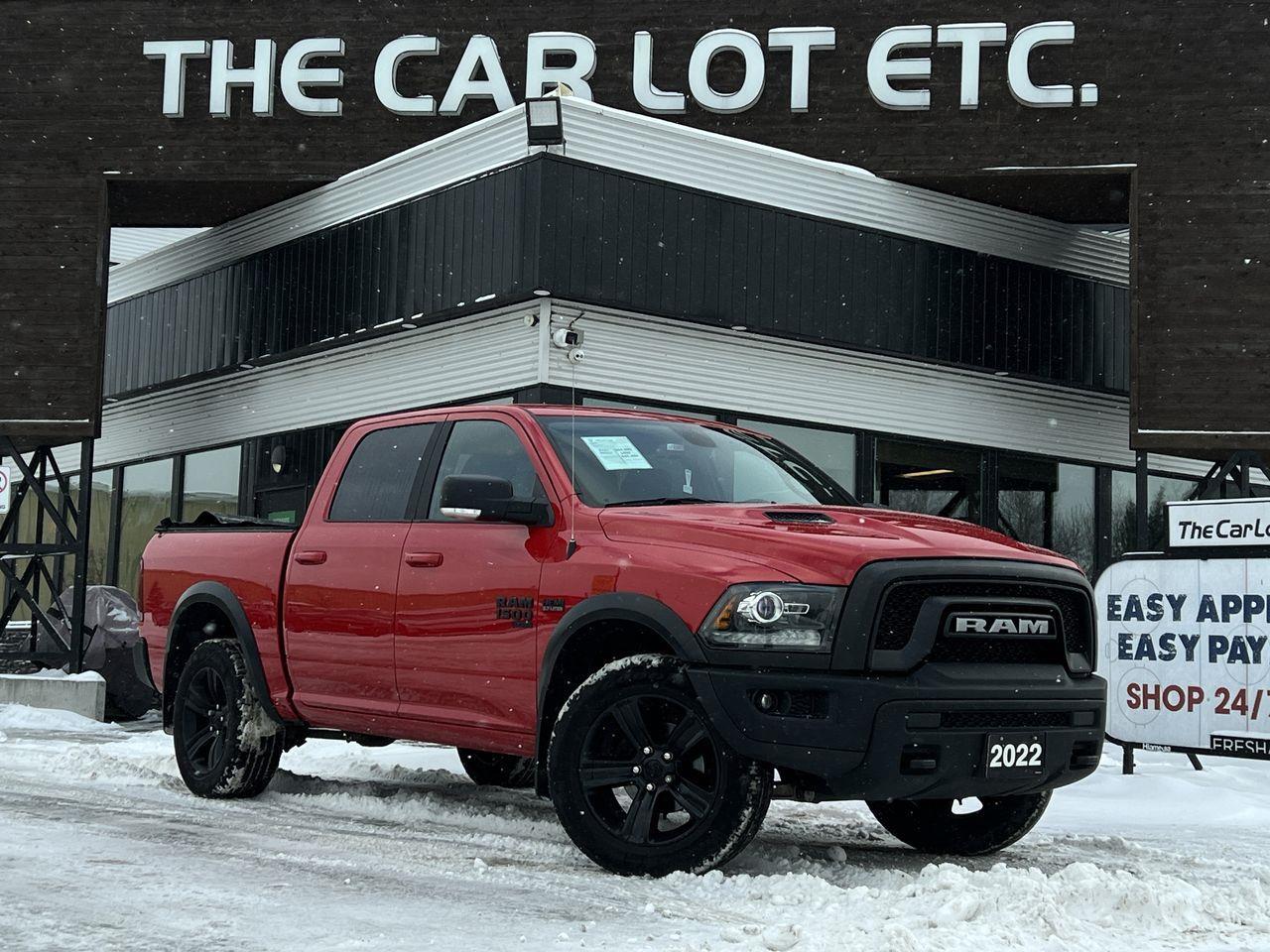 2022 RAM 1500 Classic 4X4, WARLOCK 6 PASSENGER, MOONROOF, BACK UP CAM, NAV!! Photo0