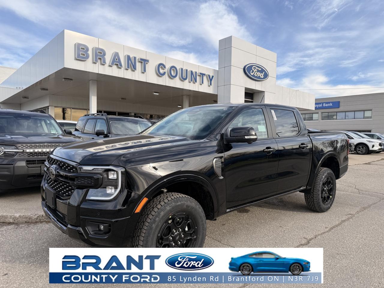 New 2025 Ford Ranger Lariat for sale in Brantford, ON