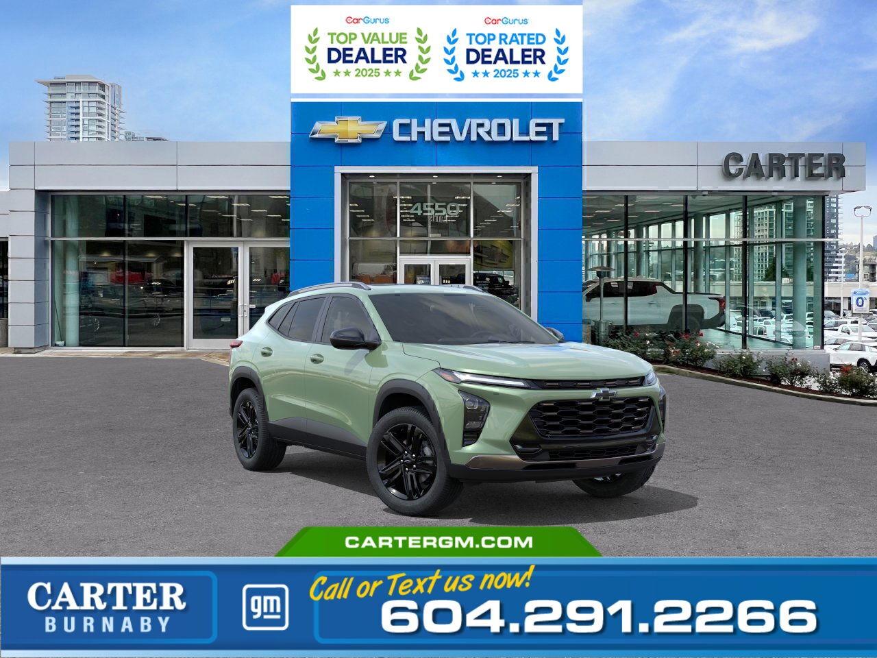 New 2026 Chevrolet Trax ACTIV FWD | SUNROOF/POWER SEAT/HD REAR CAMERA for sale in Burnaby, BC