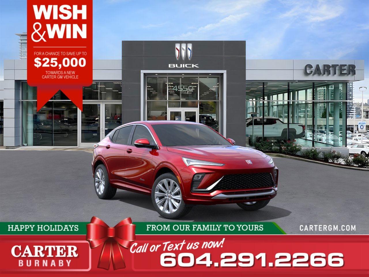 New 2026 Buick Envista AVENIR FWD | WISH & WIN - SAVE UP TO $25,000! for sale in Burnaby, BC