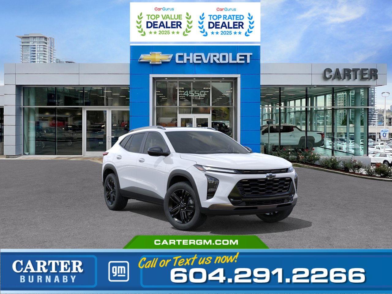 New 2026 Chevrolet Trax ACTIV FWD | SUNROOF/POWER SEAT/HD REAR CAMERA for sale in Burnaby, BC