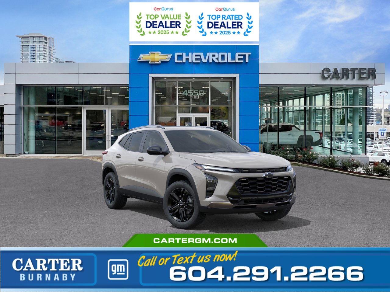 New 2026 Chevrolet Trax ACTIV FWD | SUNROOF/POWER SEAT/HD REAR CAMERA for sale in Burnaby, BC