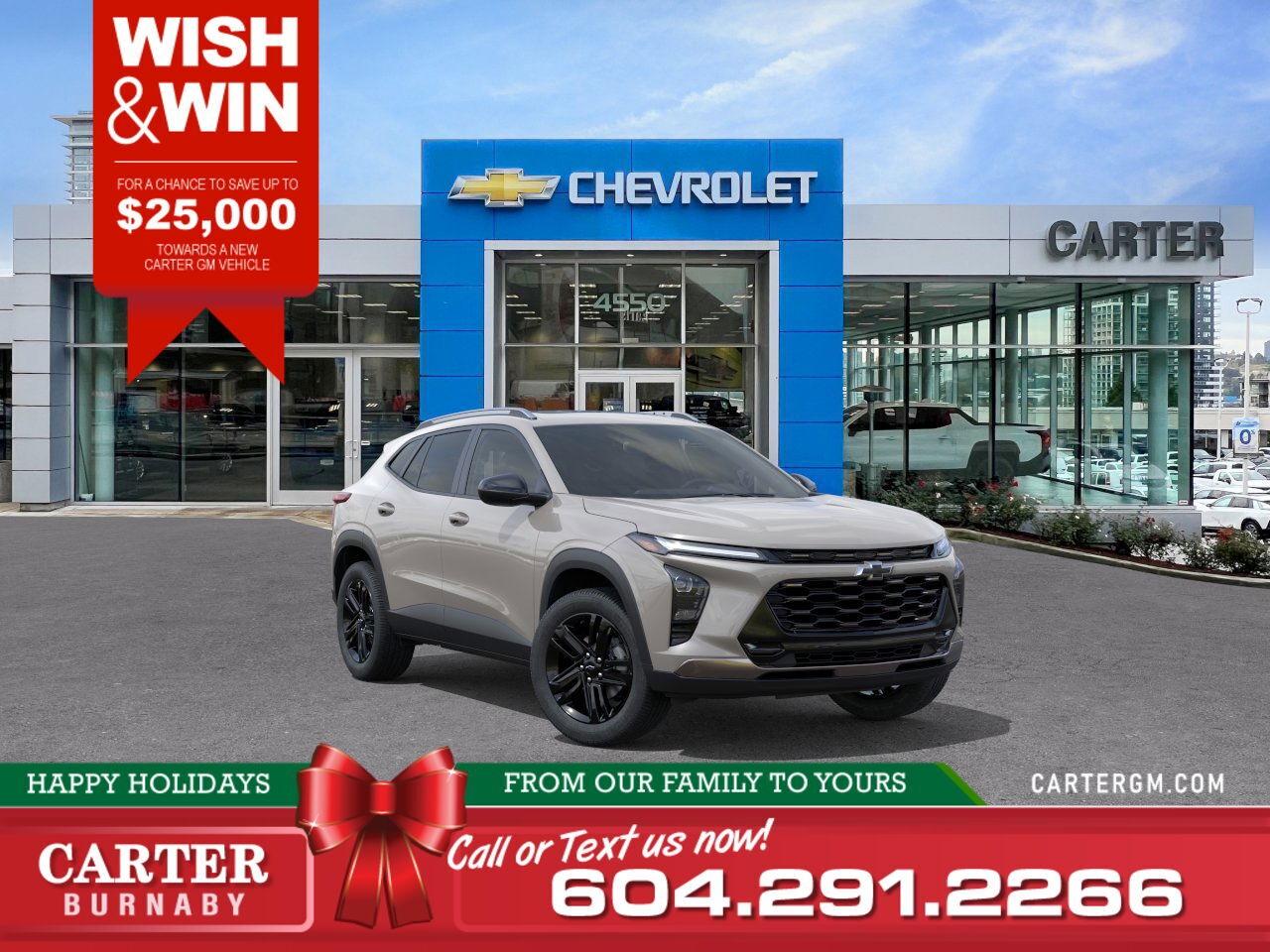 New 2026 Chevrolet Trax ACTIV FWD | WISH & WIN - SAVE UP TO $25,000! for sale in Burnaby, BC