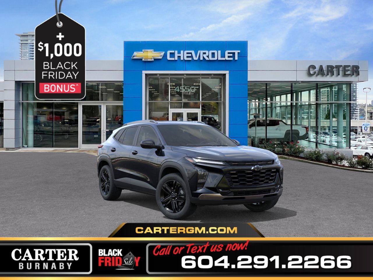 New 2026 Chevrolet Trax ACTIV FWD | SUNROOF/POWER SEAT/HD REAR CAMERA for sale in Burnaby, BC