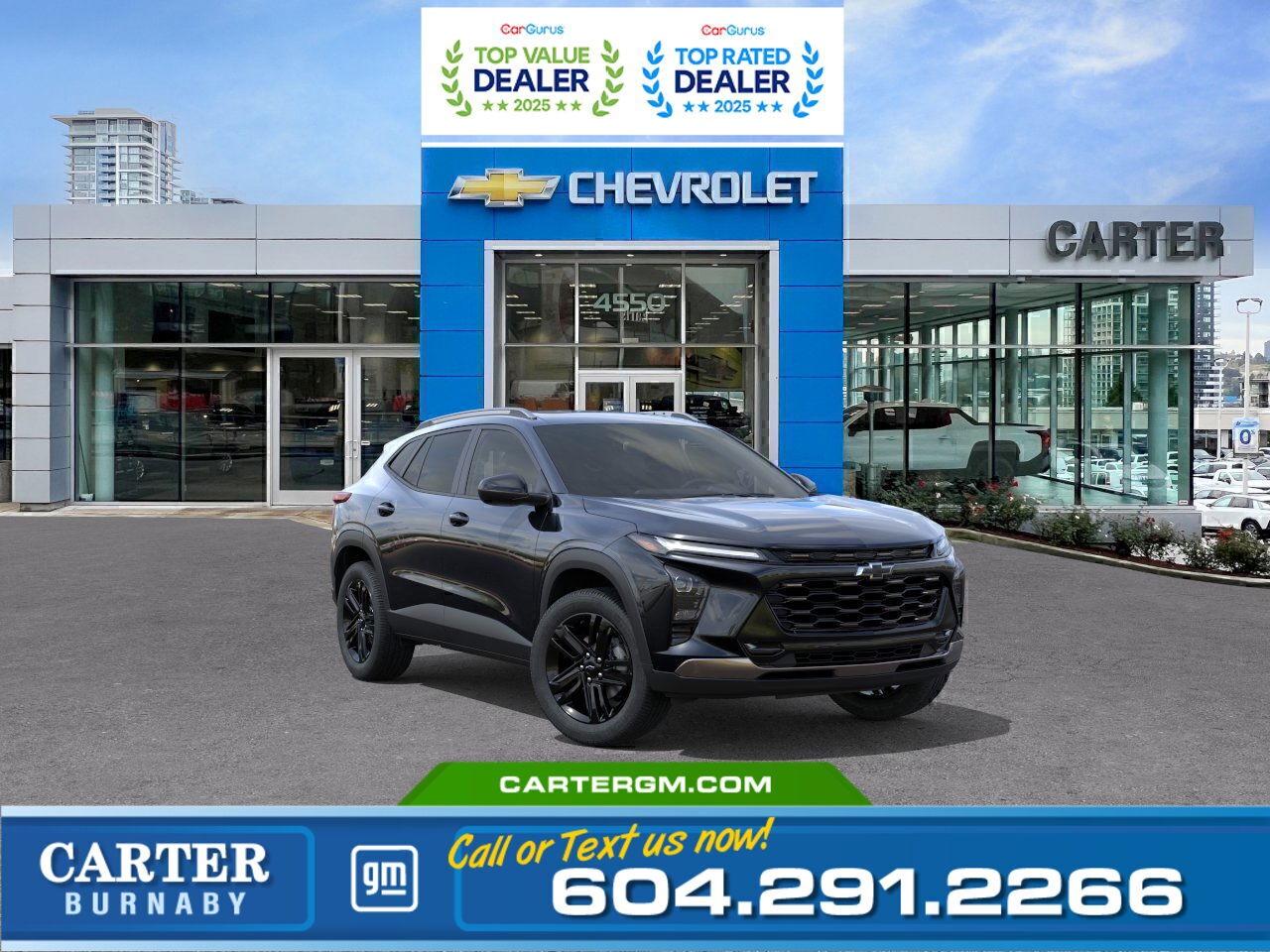 New 2026 Chevrolet Trax ACTIV FWD | SUNROOF/POWER SEAT/HD REAR CAMERA for sale in Burnaby, BC