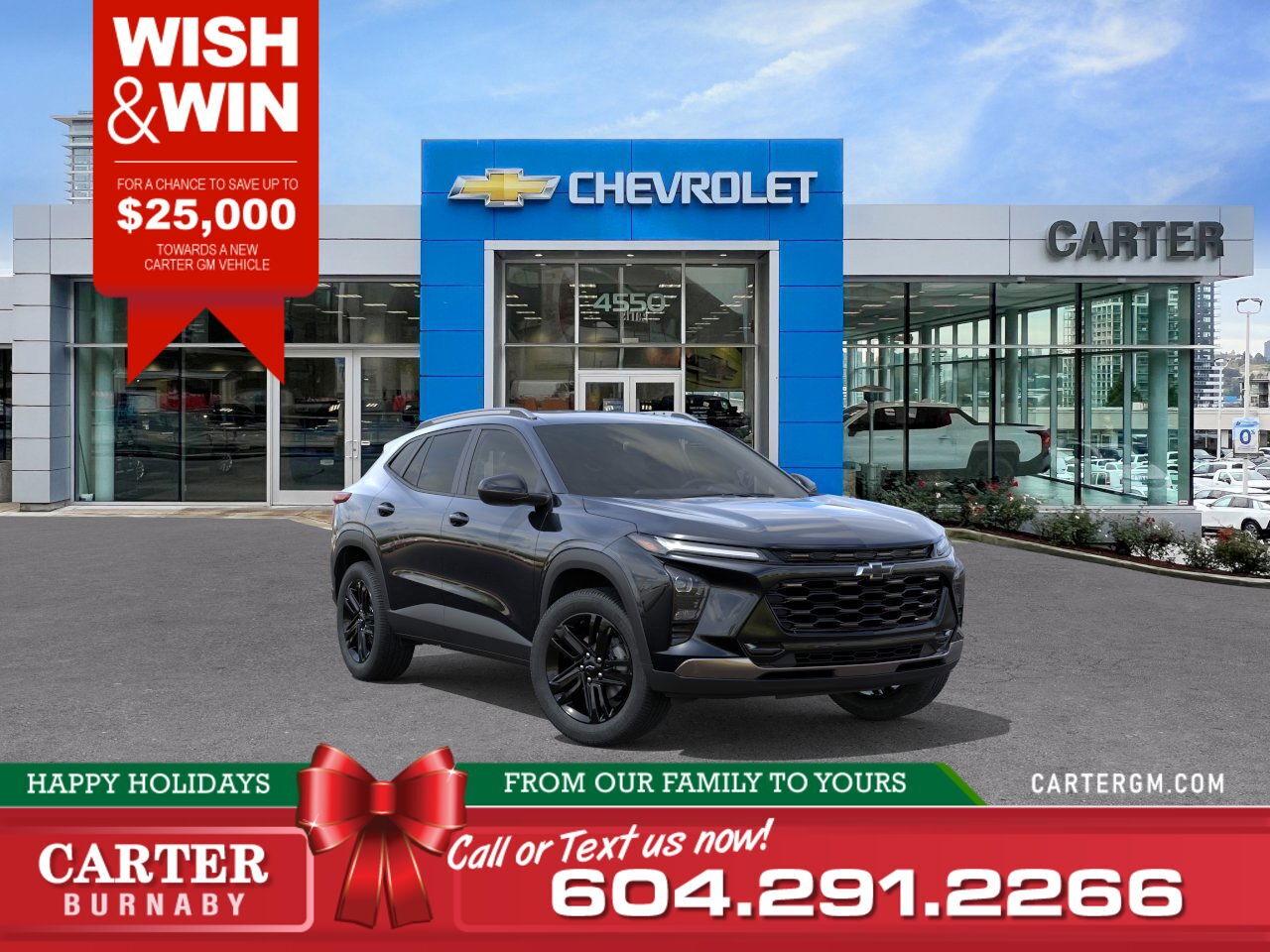 New 2026 Chevrolet Trax ACTIV FWD | WISH & WIN - SAVE UP TO $25,000! for sale in Burnaby, BC