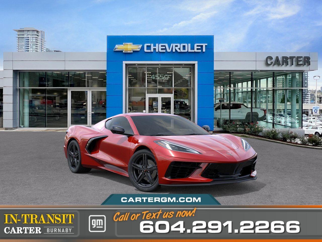 New 2026 Chevrolet Corvette 1LT RWD | 6.2L ENGINE/10-SPEAKER AUDIO for sale in Burnaby, BC