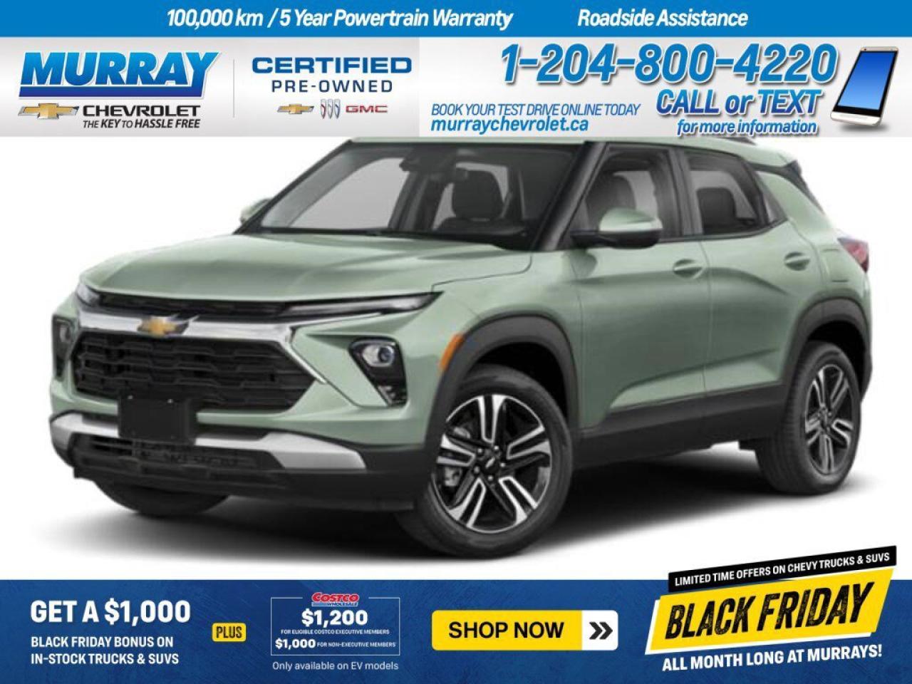 New 2026 Chevrolet TrailBlazer LT for sale in Winnipeg, MB