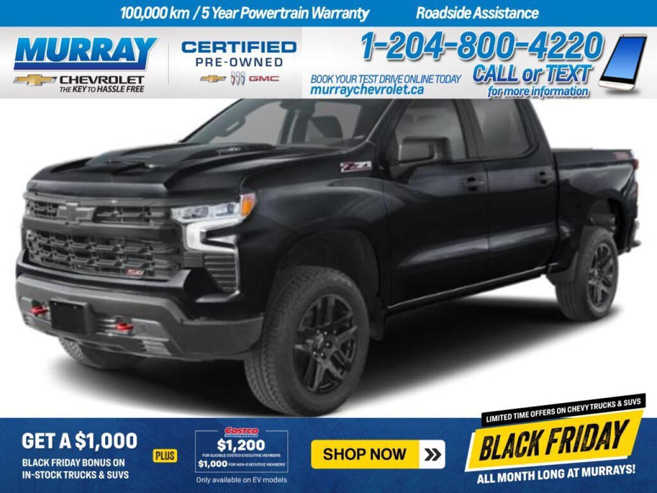 New 2026 Chevrolet Silverado 1500 LT Trail Boss for sale in Winnipeg, MB